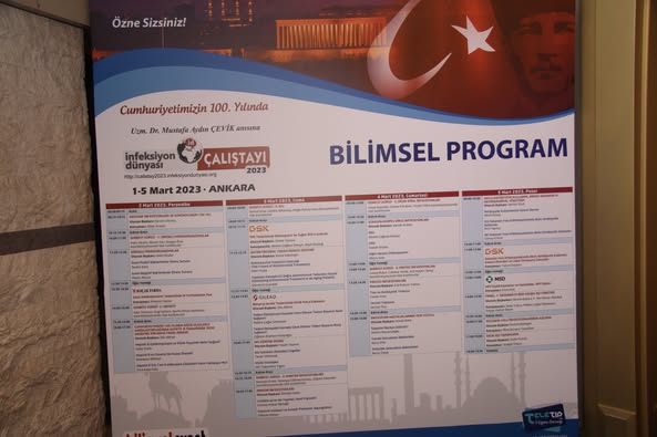 Cumhuriyetimizin 100. Yılında, Dr. Mustafa Aydın ÇEVİK Anısına 1-5 Mart 2023 tarihleri arasında Wyndham Otel, Ankara’da gerçekleştirilecek olan “İNFEKSİYON DÜNYASI ÇALIŞTAYI 2023” için hazırız.